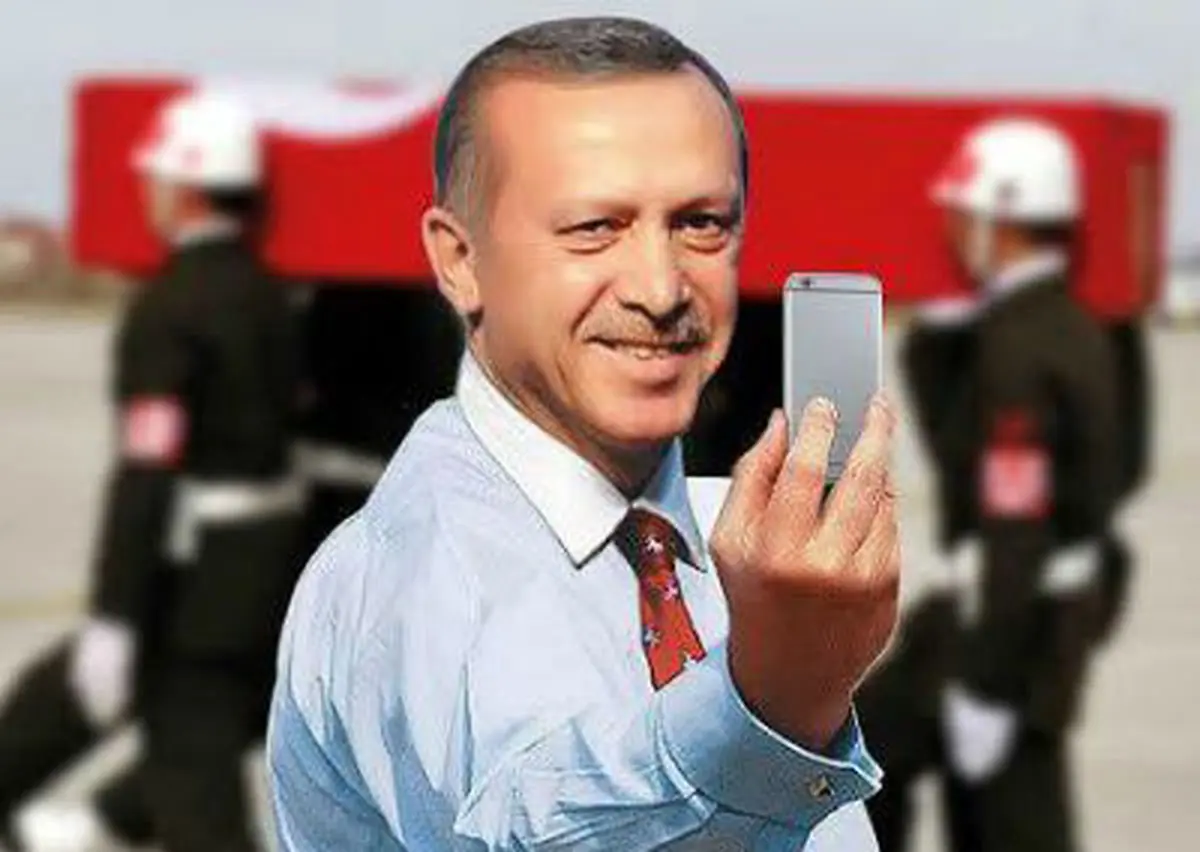 خشم اردوغان از تصویرسازی جلد یک مجله