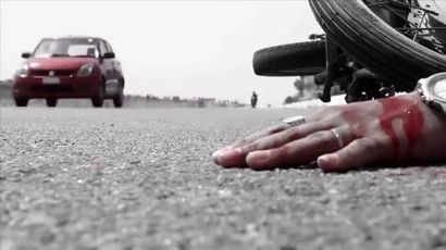 تصادف مرگبار عابر پیاده در بزرگراه آزادگان