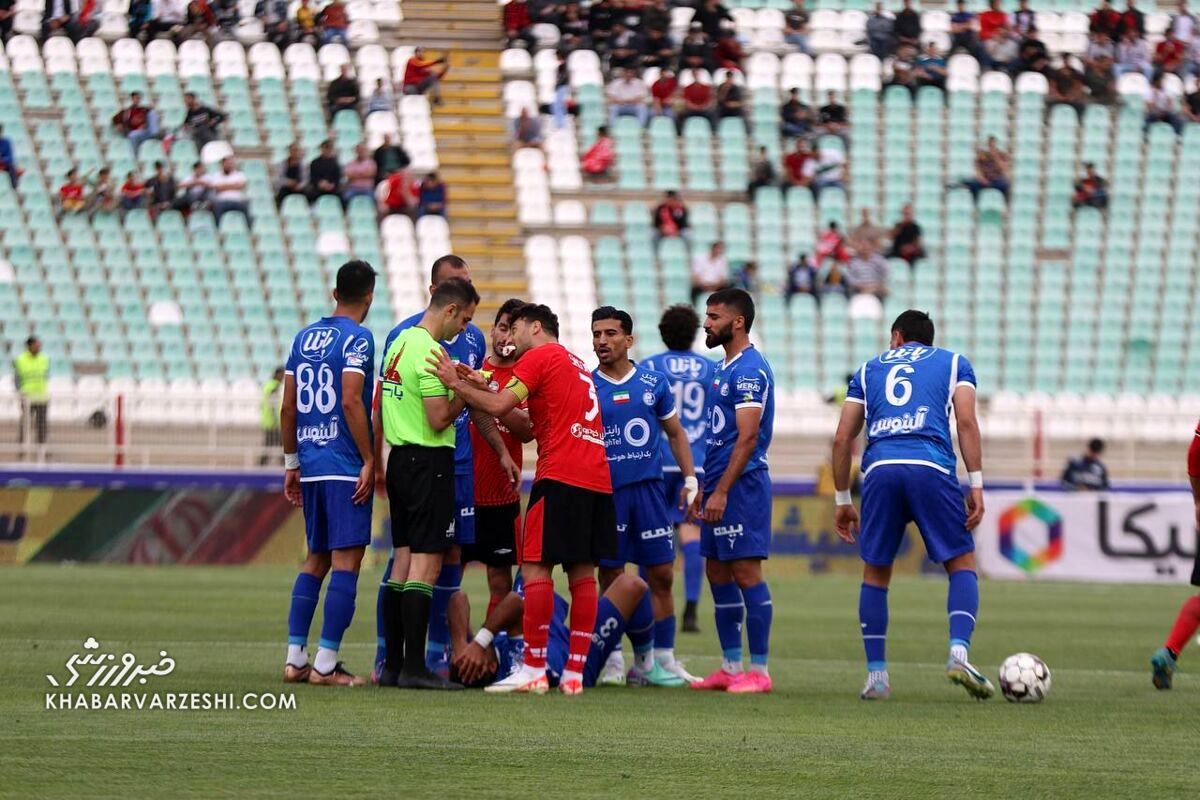 نقسیم امتیازات در تبریز به سود پرسپولیس
