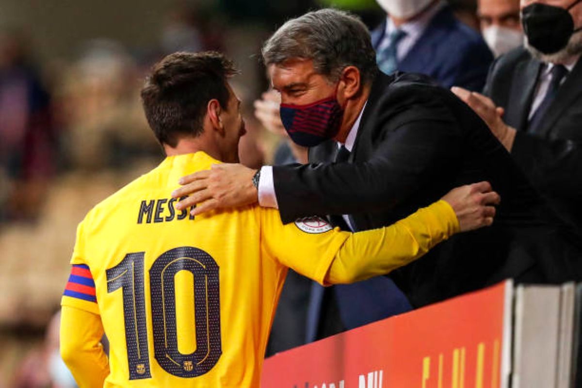 شوک لاپورتا به مسی؛ بازگشت به بارسا واقع‌بینانه نیست