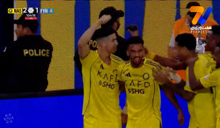 رقص عربی رونالدو بعد از دبل مقابل الفیحا