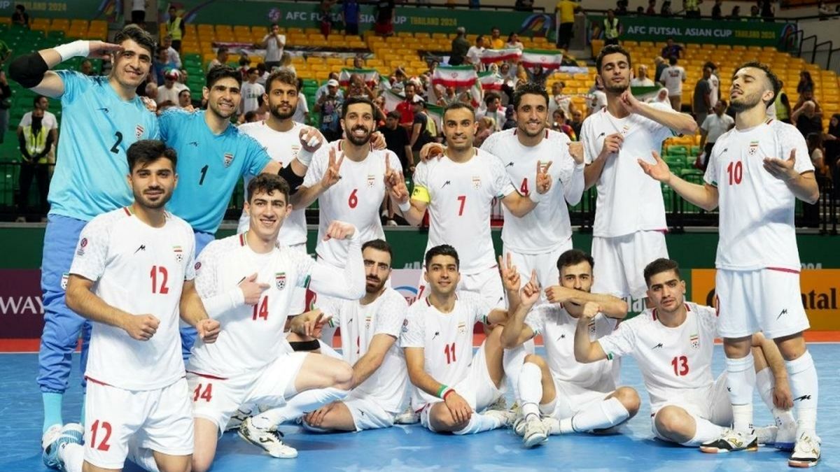 تیم ملی فوتسال ایران قهرمان جام ملتهای آسیا شد