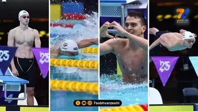 تیم شنای جوانان ایران نایب‌قهرمان آسیا شد