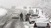 کولاک برف در آزاد راه تهران – شمال