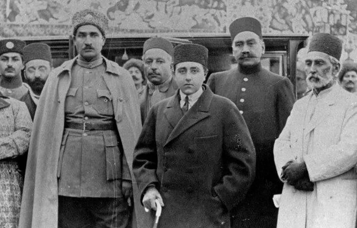 تصویری دیده نشده از «احمدشاه قاجار»