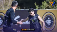تمرینات سپاهان در غیاب ملی‌پوشان، با حضور مصدومان +عکس