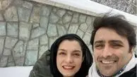 امین زندگانی: من هم توسط همین پُست مطلع شدم که پدر شدم و از همین طریق به خودم و خانواده هر دو طرفمون بابت قدم نورسیده تبریک میگم+عکس