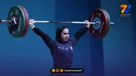 دو مدال برنز برای دختر وزنه‌بردار ایران در ریاض