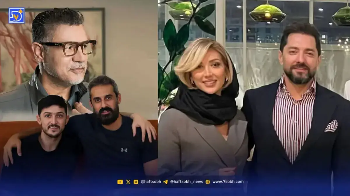 آلبوم عکس | تبریک همسر بهرام رادان به او، قاب علی دایی سردار آزمون و سعید معروف