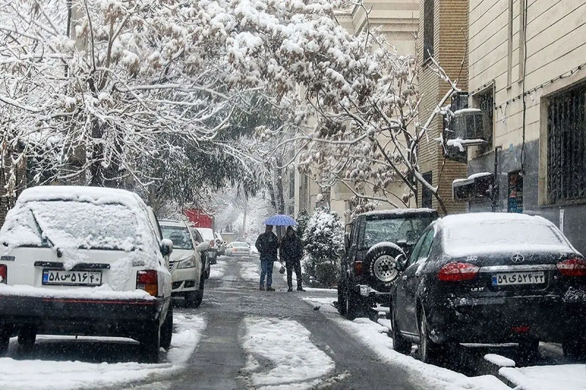 هشدار تشدید بارش برف و باران در ۲۵ استان
