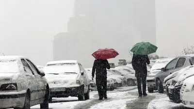 رگبار باران در نیمه شمالی و ارتفاعات تهران