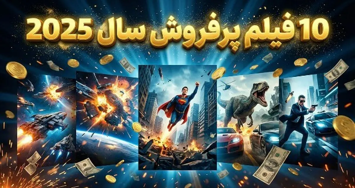 لیست ۱۰ فیلم پرفروش سال ۲۰۲۵