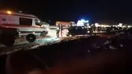 تصادف زنجیره‌ای در جاده کرمان/ رفسنجان ١١ مصدوم و ٣ فوتی داشت