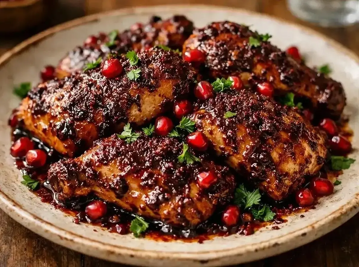 طرز تهیه مرغ سماقی با این دستور ویژه مخصوص مهمانی‌های دوستانه