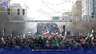 زنان حاضر در راهپیمایی ۲۲ بهمن در قاب تصویر صداوسیما + عکس