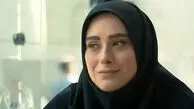 عطیه سریال ساهره در 26 سالگی در مراسم اکران یک فیلم