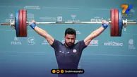 درخشش علیرضا معینی با مدال نقره در رقابت‌های وزنه‌برداری ریاض