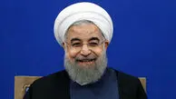 آلبوم تولد حسن روحانی با کیک شکلاتی