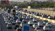 ترافیک سنگین در جاده‌های شمالی کشور/ بارش برف و باران در برخی جاده‌ها