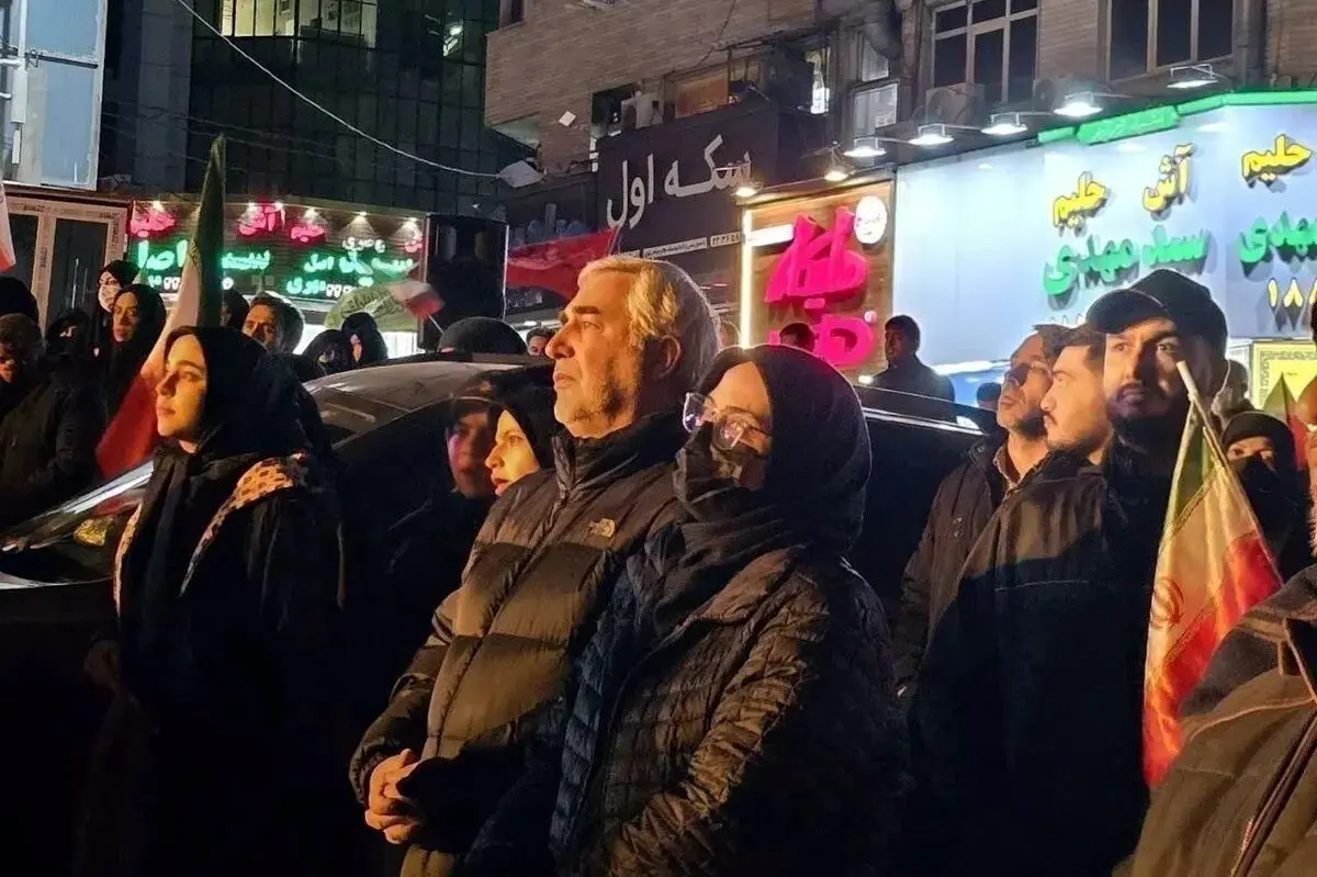 ابراهیم حاتمی کیا در تجمعات مردمی دیده شد