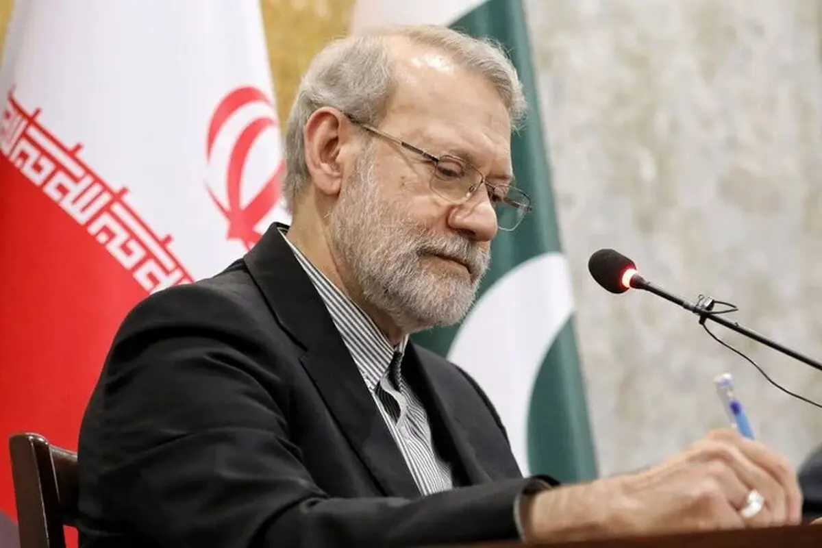 دست‌نوشته‌ علی لاریجانی+ عکس