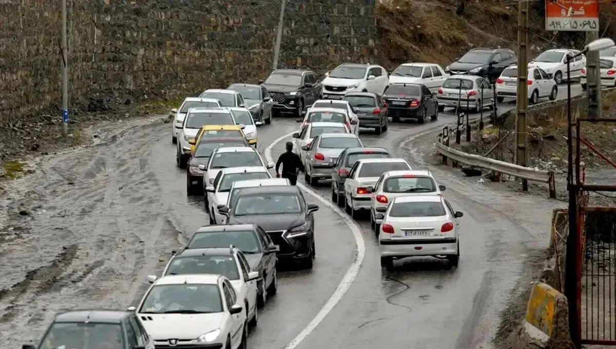 ترافیک سنگین در آزادراه تهران -شمال؛ احتمال اجرای محدودیت مقطعی