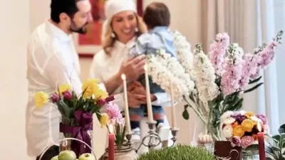 عکس های مدل سفره هفت سین بازیگران
