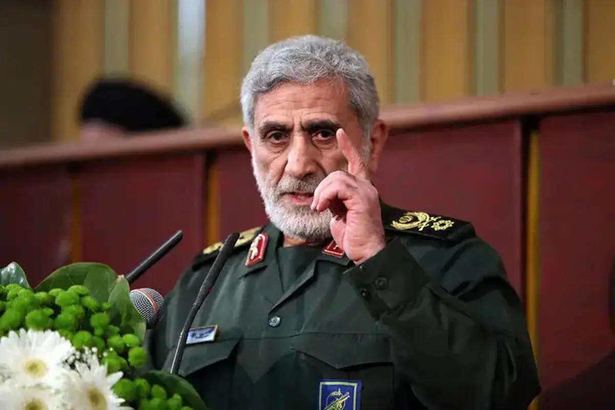 پیام فوری سردار قاآنی خطاب به فرماندهان جبهه مقاومت