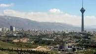 شاخص آلودگی هوای تهران امروز ۳ فروردین ۱۴۰۵