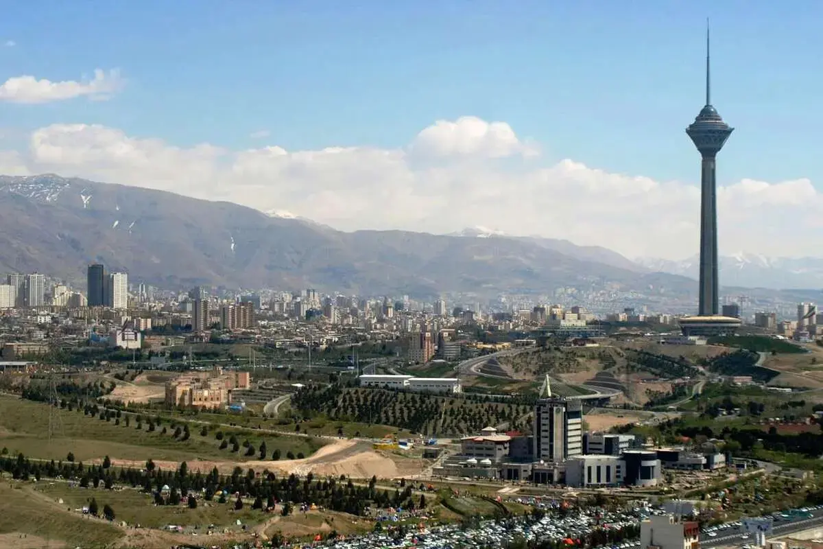 شاخص آلودگی هوای تهران امروز ۳ فروردین ۱۴۰۵