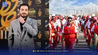 نگاه روز | سجاد بابایی حاضر در جمع امدادگران هلال احمر