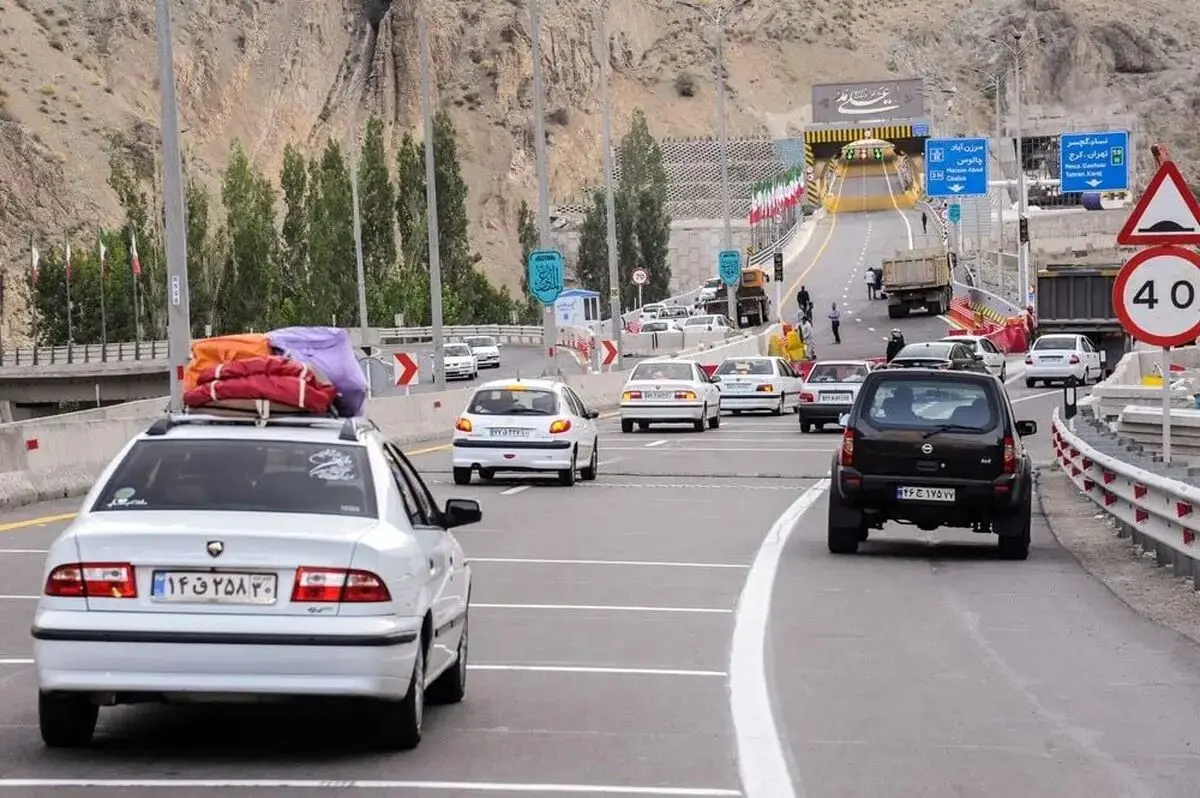 ترافیک سنگین در تمامی جاده‌های منتهی به مازندران