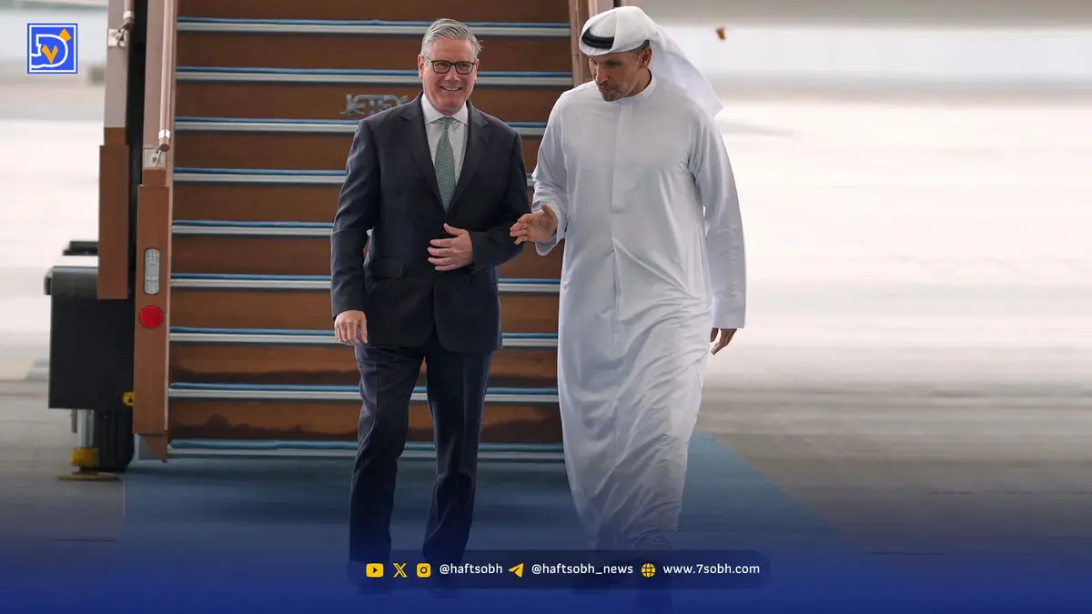 غروب آفتاب بریتانیا در خلیج فارس
