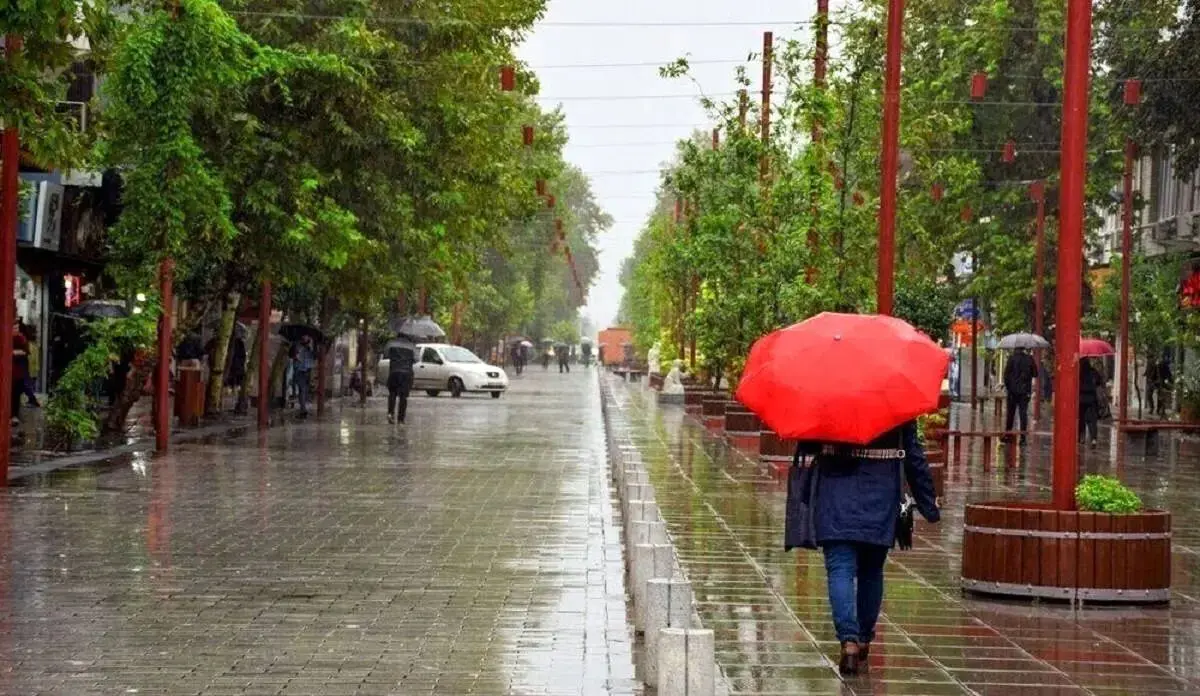پیش بینی بارش باران ۵ روزه در اکثر نقاط کشور