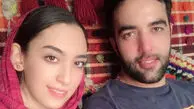 قاب عکس عروسی کیمیا علیزاده و حامد معدنچی