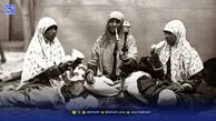 قاب تاریخ| قلیان و خربزه و زن قجری از لنز دوربین عکاس آلمانی