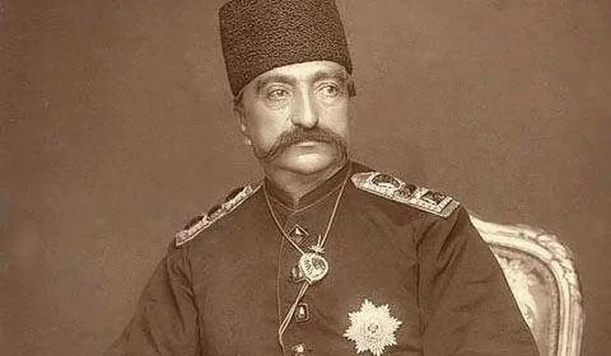 سفر در زمان | عکس یادگاری زنان ناصرالدین شاه در حیاط سلطنت آباد