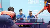مدال برنز تنیس روی میز مردان در مسابقات تیمی/ ریاض 2025