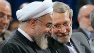 جشن عروسی پسر شهید علی لاریجانی با حضور حسن روحانی