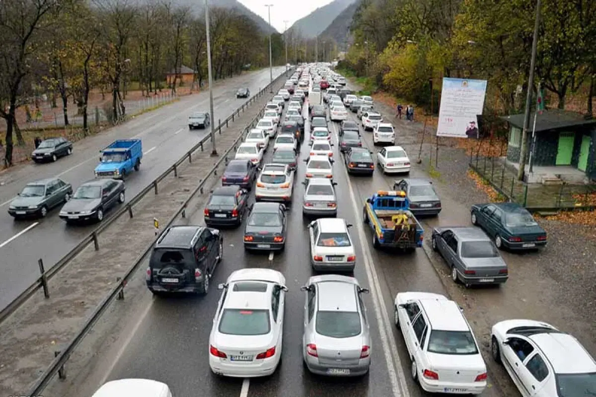 ترافیک سنگین در محور‌های چالوس، هراز و فیروزکوه/ مسافران قبل از حرکت بخوانند
