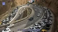 جاده کندوان و آزادراه تهران - شمال یک طرفه شد