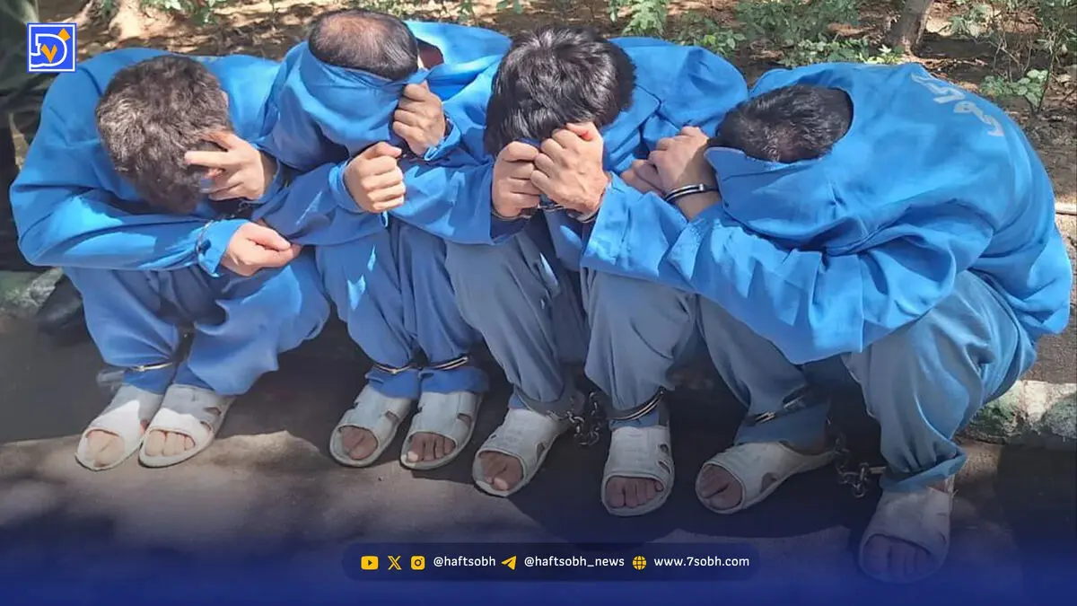 مرگ تلخ مرد معتاد پس از بسته شدن به میله