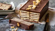 طرز تهیه کیک یخچالی موز و گردو مخصوص مهمانی| خوش‌طعم و آسان
