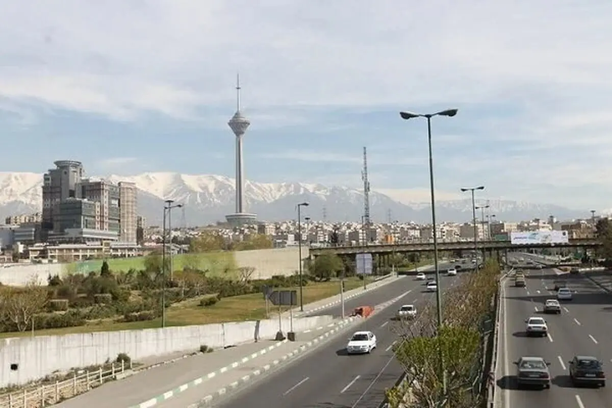 شاخص آلودگی هوای تهران امروز ۸ خرداد ۱۴۰۵