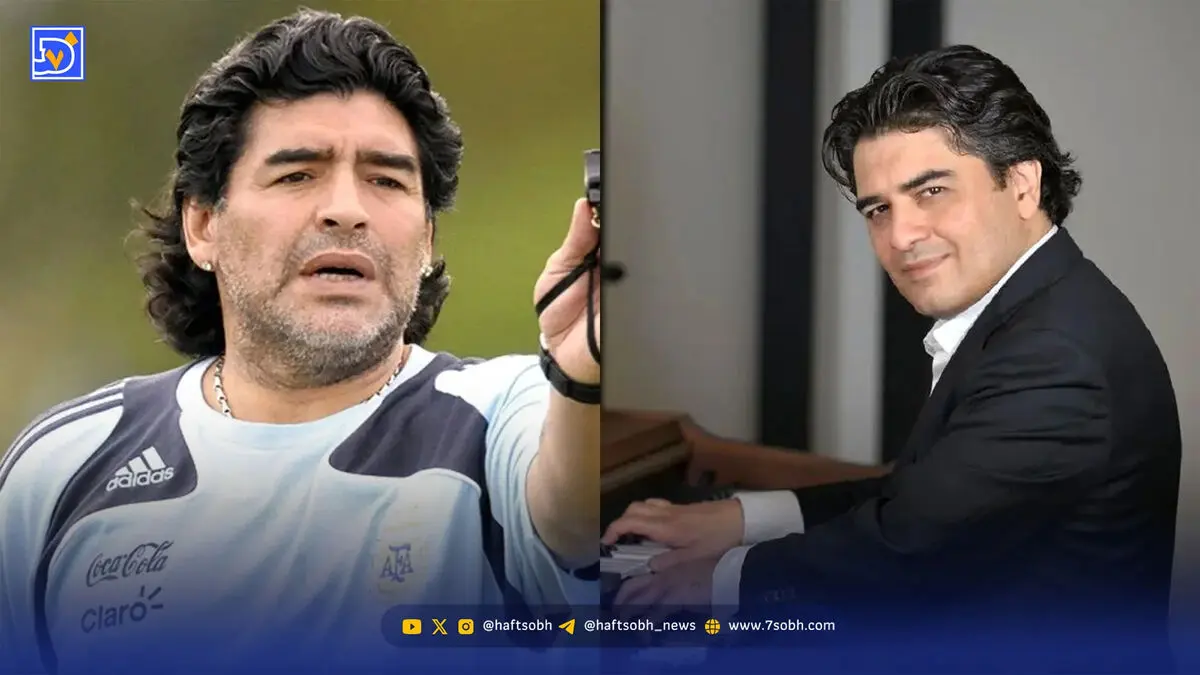 ماجرای تماس تلفنی سامان احتشامی با دیگو مارادونا