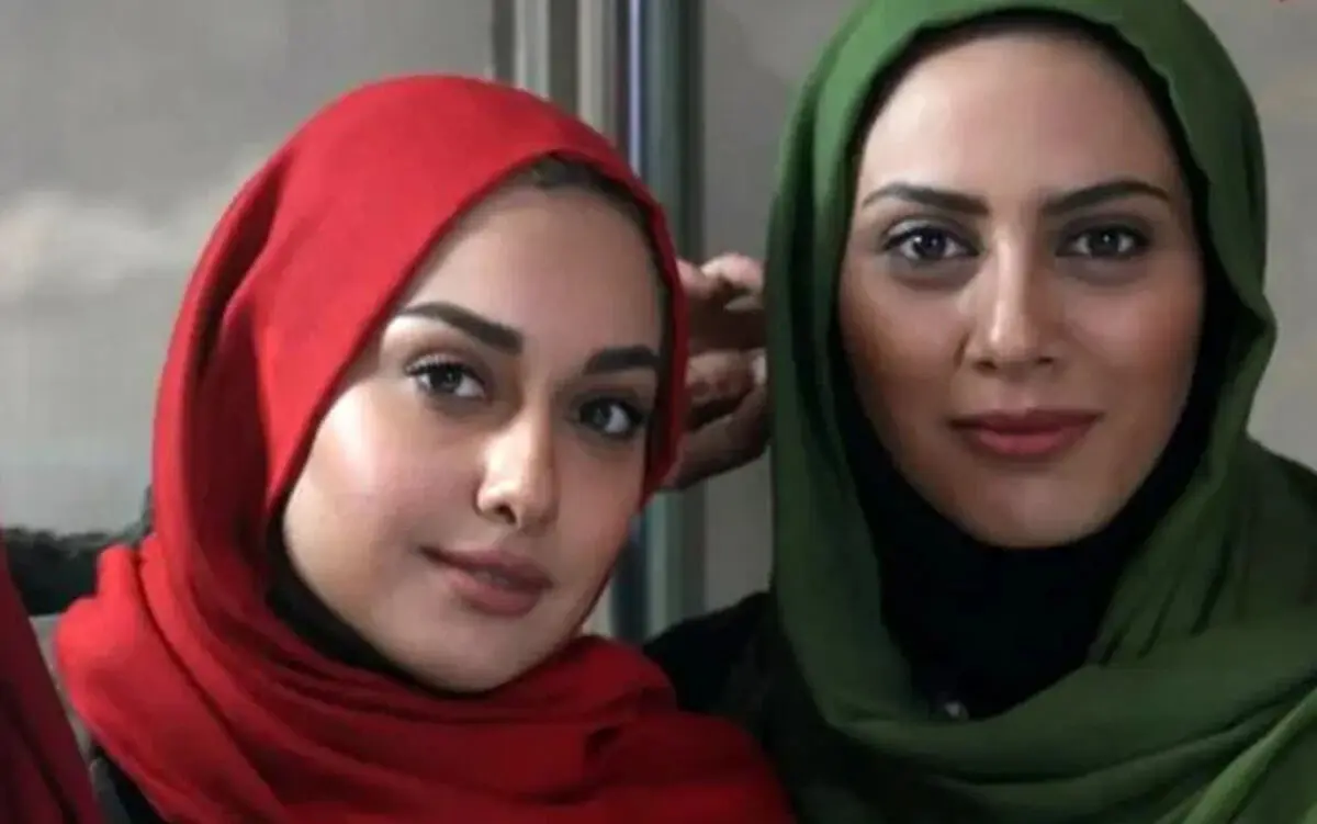 سفر در زمان؛ «صدف طاهریان» با لباس دبیرستان و صورت گچی