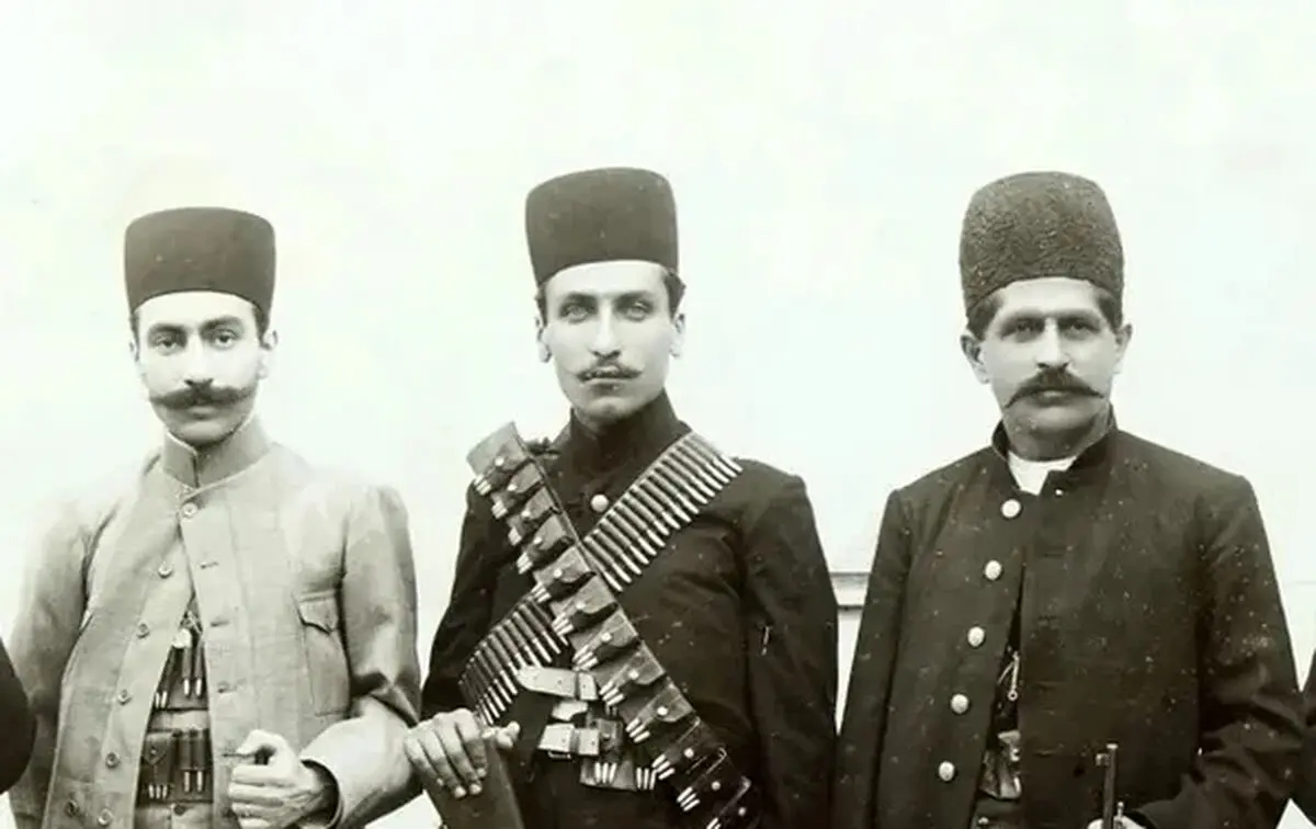 سفر در زمان| عکس یادگاری «سرداران بختیاری» در اواخر دوران قاجار
