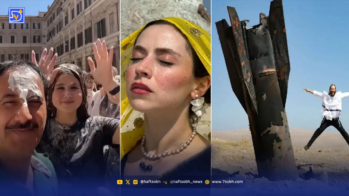 قاب امروز | کف‌بازی حمید معصومی‌نژاد با دختران ایتالیایی