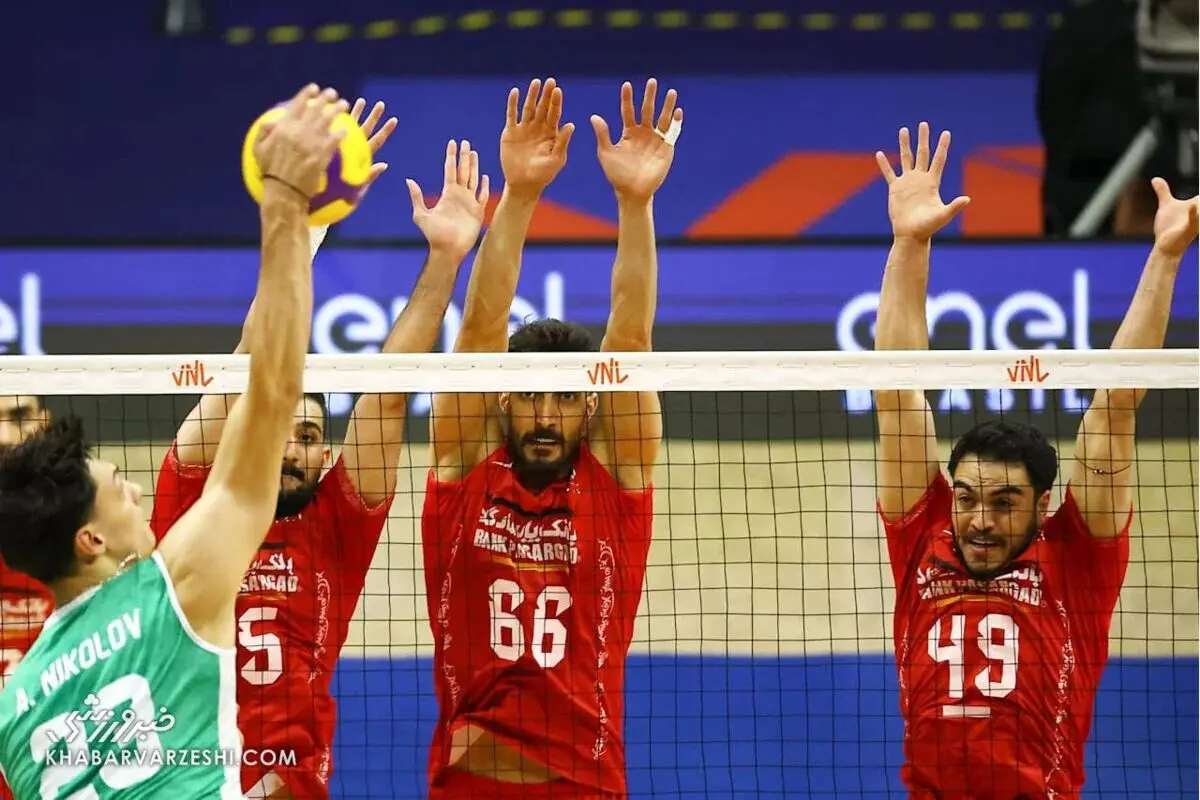 خلاصه والیبال بلغارستان 3 - ایران 0