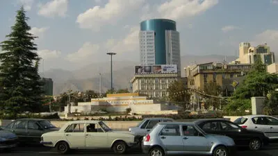 گذر زمان | اولین عکس ثبت شده از میدان ونک 65 سال پیش وقتی هنوز بیابان بود